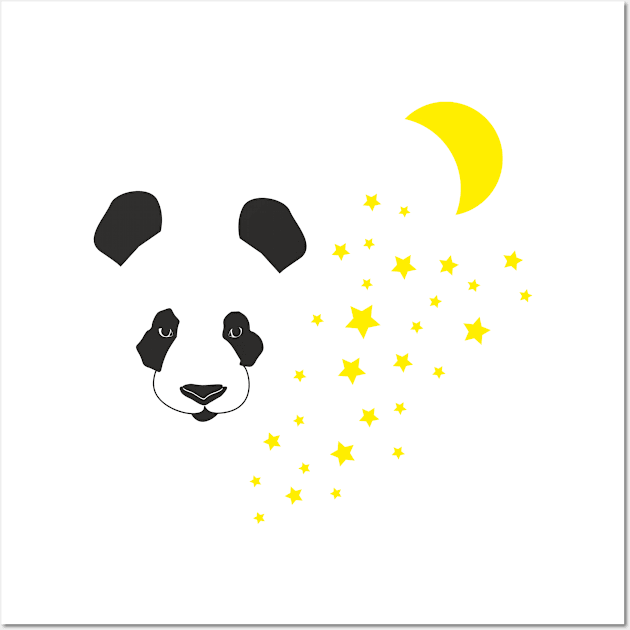 Panda Wall Art by YellowMadCat